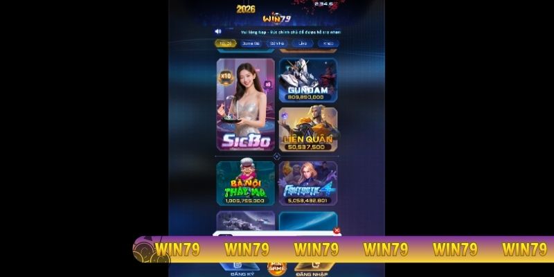 Tải app win79